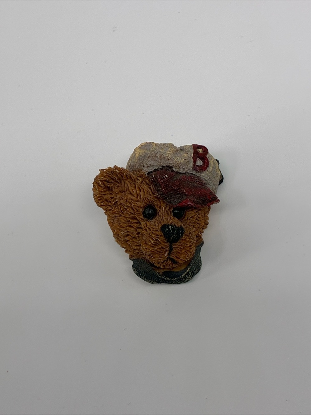 Boyds Bears Bearstone Collection Brooch Pin 90s Rustic Fandom Sporty Collectible
